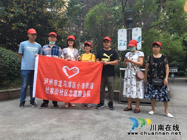 龙马潭区小市街道开展全国文明城市建设入户宣传活动