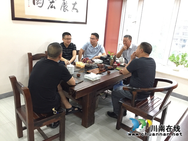 合江县先滩商会到重庆考察会员企业(图4)