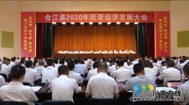 2020年合江县民营经济发展大会召开(图2)