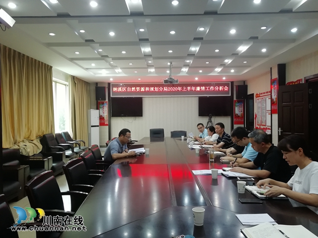 纳溪区自然资源和规划分局召开上半年廉情分析会暨第三季度履责汇报会 