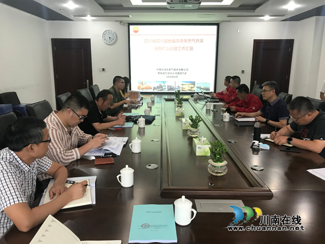 省自然资源厅到泸州复核绿色矿山申报工作