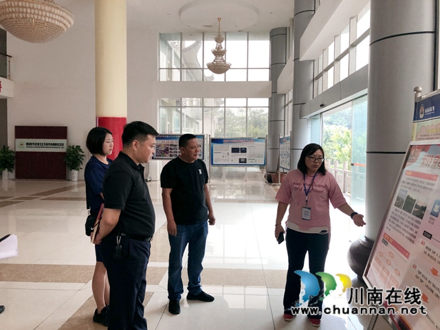 泸县玉蟾街道纪工委督导“微课堂”运行管理情况