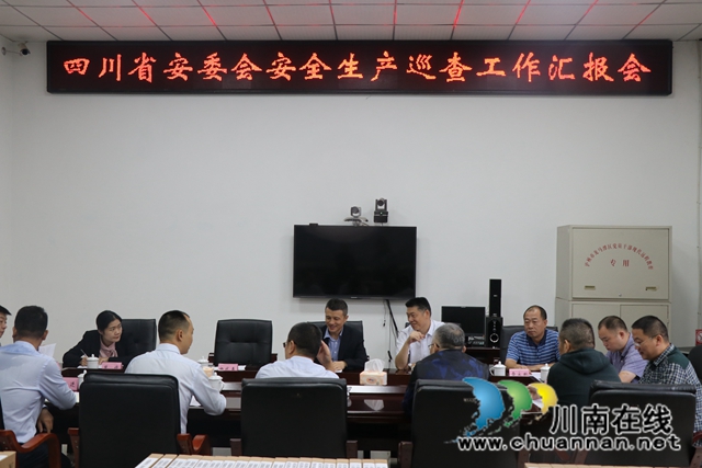 四川省安委会巡查龙马潭区鱼塘街道安全生产工作(图2)