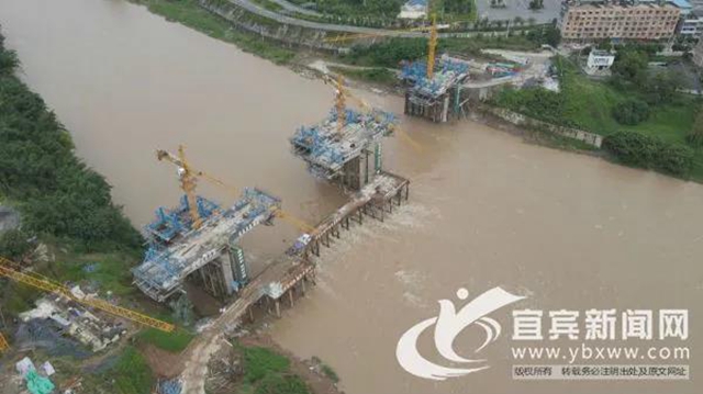 直通云南！宜宾这所大桥预计明年1月合拢