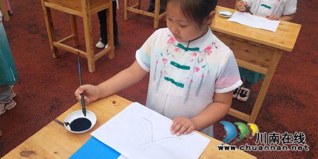 泸县得胜小学举行一年级新生开笔礼活动(图7)