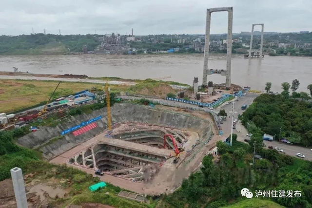 泸州长江二桥西连接线预计下月通车(图3)