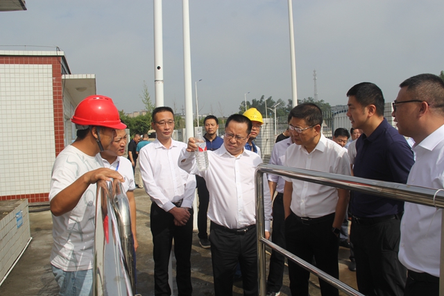 何洪波率队督导泸县龙溪河河长制工作(图2)