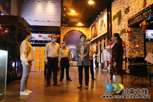 陈佳到泸县玉蟾街道督导节前安全生产工作(图1)