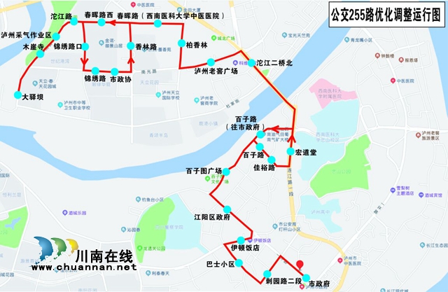 泸州长江大桥明起恢复通行 19条公交线路将这样走！(图2)