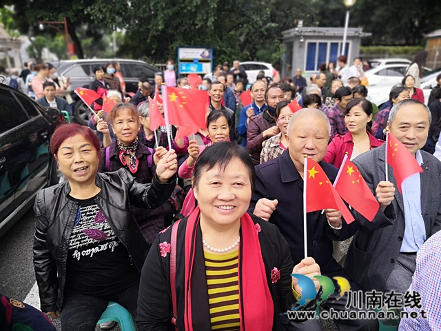 龙马潭区小市街道举办“喜迎国庆 欢度中秋”文艺演出(图5)