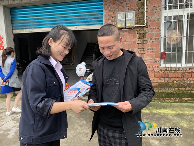 内江经开区靖民镇凉风社区：创文明交通社区，做文明交通人(图2)