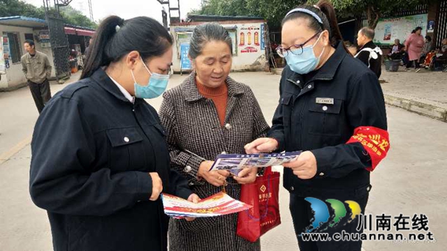 内江经开区双雁社区：积极开展消防宣传，促安全保平安(图1)