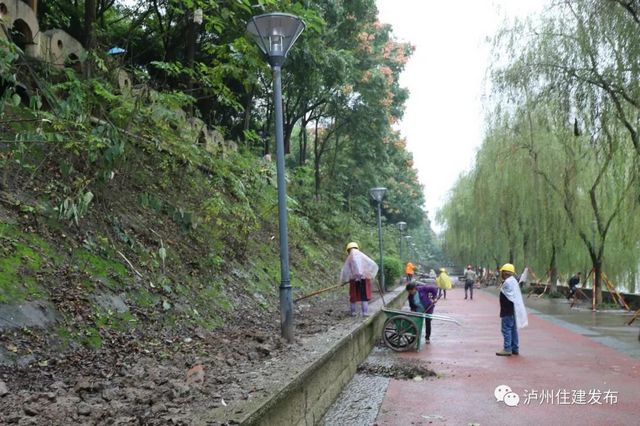 泸州长江滨江路修复工程开工 预计下月底前完成(图1)