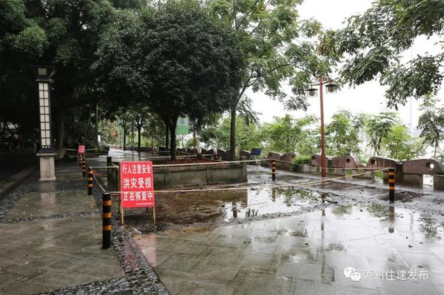 泸州长江滨江路修复工程开工 预计下月底前完成(图3)