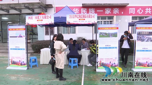 合江县举办2020年园区企业专场招聘会(图3)