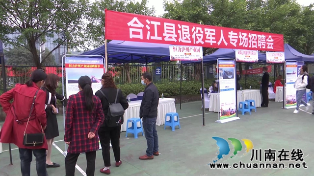 合江县举办2020年园区企业专场招聘会(图2)