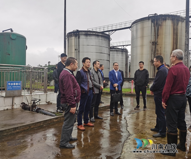 泸州市龙溪河督察组到立石镇督查河长制工作(图1)