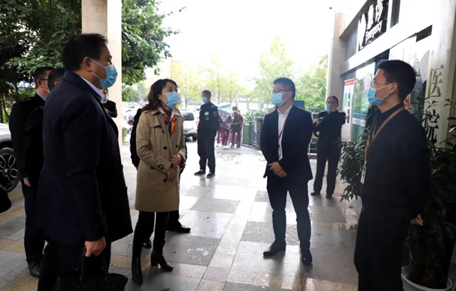 省卫健委调研组高度肯定泸州福欣医院工作！(图1)