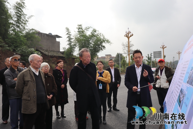 泸县退休老干部到云龙镇视察工作(图3)