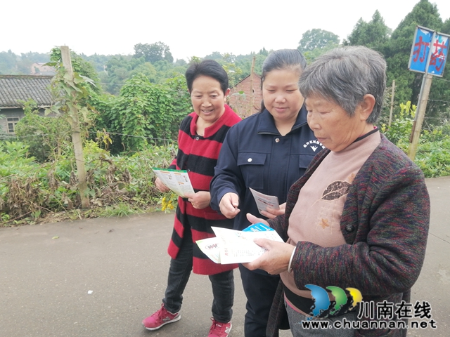 内江经开区靖民镇双塘村：拉响禁毒战争，做好全民禁毒(图1)