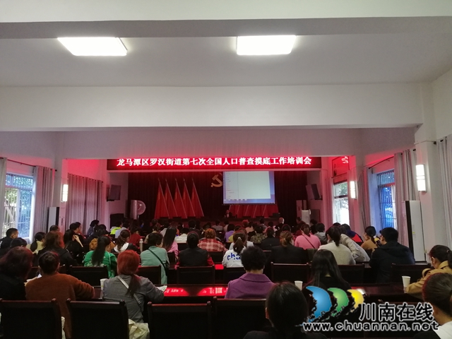 第七次全国人口普查 龙马潭区罗汉街道喊您来“打卡”了！(图2)