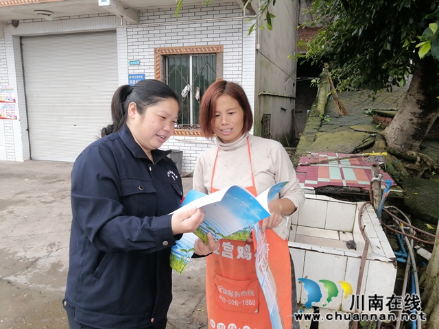 内江经开区靖民镇双塘村开展“改善水环境，保护水资源同参与”的主题活动(图2)