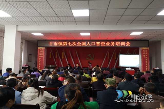 合江县甘雨司法所：强化法治宣传，助力人口普查(图1)