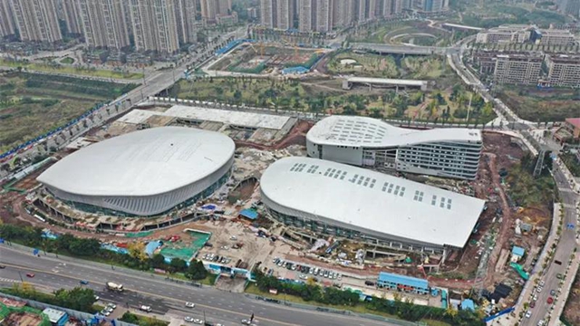 投资8亿!内江的“鸟巢”“水立方”呼之欲出(图2) 投资8亿!内江的“鸟巢”“水立方”呼之欲出(图2)