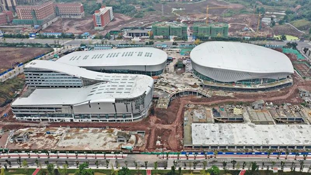 投资8亿!内江的“鸟巢”“水立方”呼之欲出(图3) 投资8亿!内江的“鸟巢”“水立方”呼之欲出(图3)