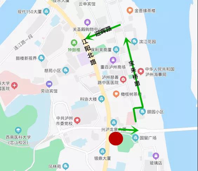 出门注意了！泸州城区这些路段交通有调整，广营路、凤凰路恢复双向通行(图3)