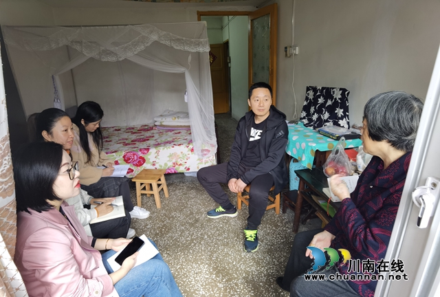 江阳区北城街道“三走访三到位” 听群众的话 为群众办事(图1)