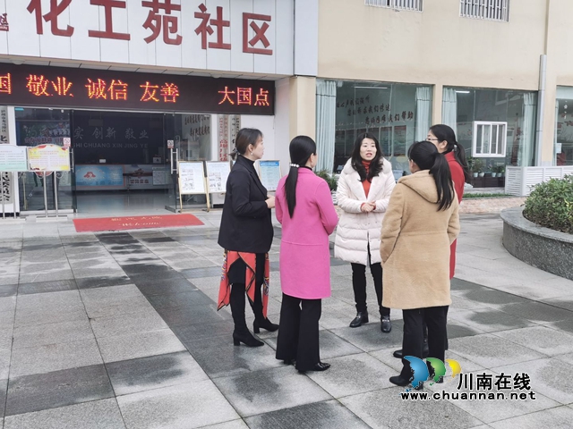 龙马潭区妇联到罗汉街道开展调研工作(图1)