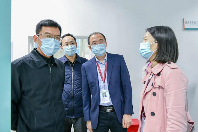 四川省科技厅党组成员、副厅长陈学华一行来西南医大附院考察调研(图6)