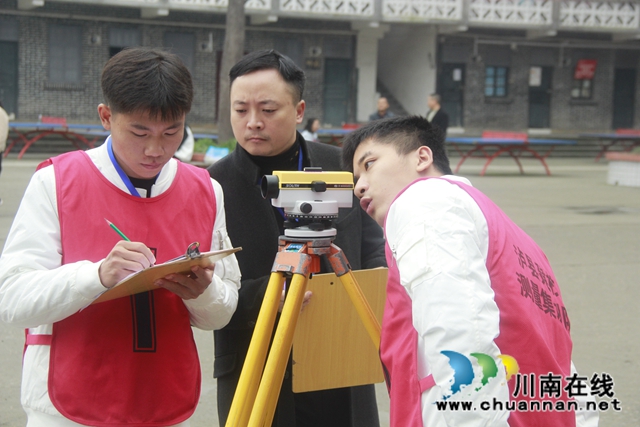 泸州市第十六届中等职业学校师生技能大赛土木水利类竞赛在泸县建校举行(图6)