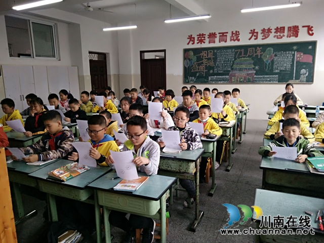 泸县云龙镇：小手牵动大手!“一堂课”让人口普查走进千家万户(图3)