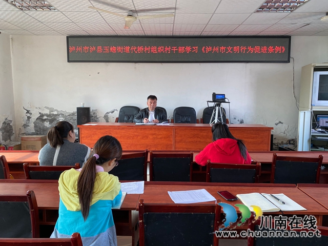 泸县玉蟾街道开展学习贯彻《泸州市文明行为促进条例》活动(图2)