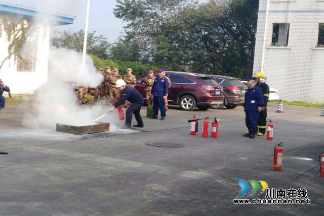 重实战，提实效，新火炬公司开展消防培训和实战演练(图2)