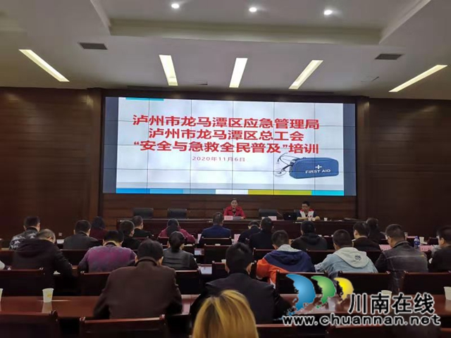 龙马潭区应急管理局开展“安全与急救全民普及”培训活动(图1)