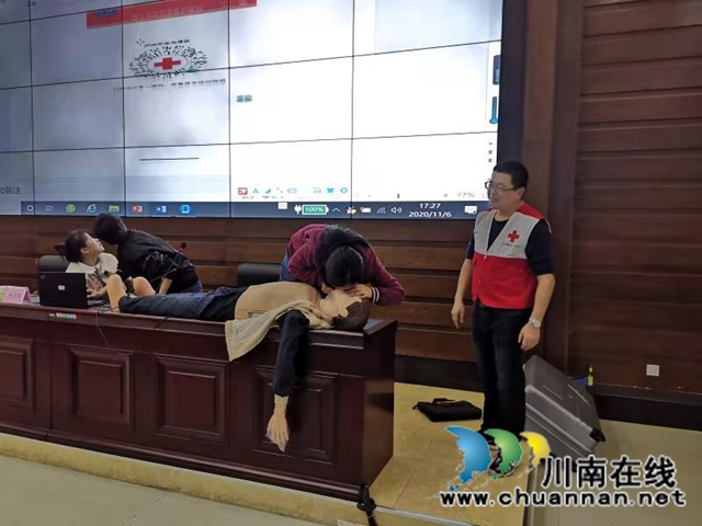 龙马潭区应急管理局开展“安全与急救全民普及”培训活动(图2)