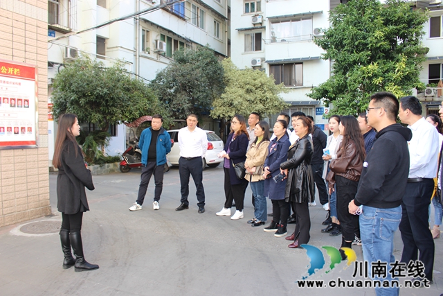 泸县玉蟾街道到成都市、绵阳市考察学习基层治理工作(图2)