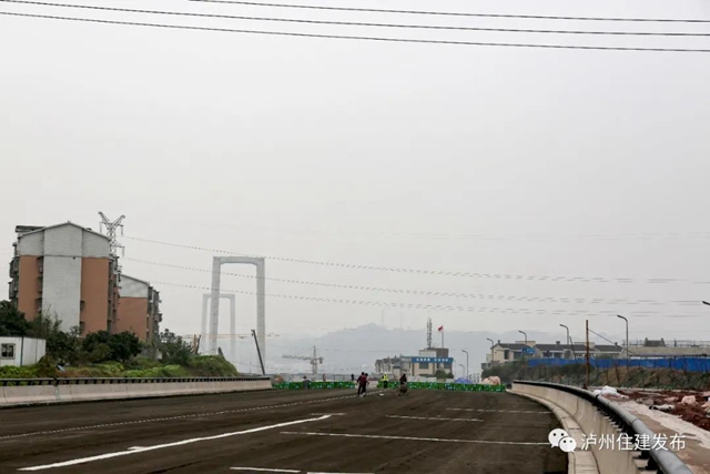 国窖大桥直达张坝 泸州长江二桥西连线下月达到通车条件(图4)
