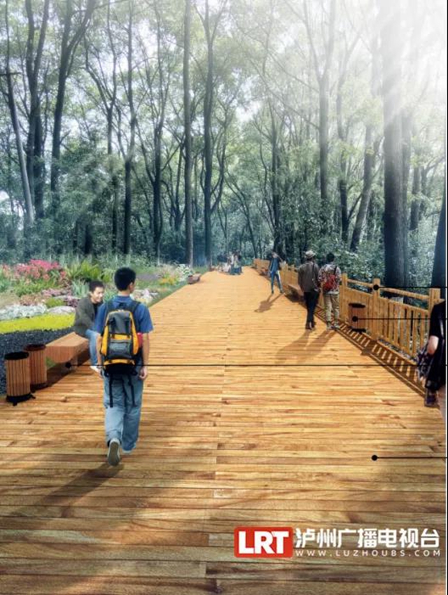 泸州新增两座城市公园，升级后的笔架山春节见！(图3)