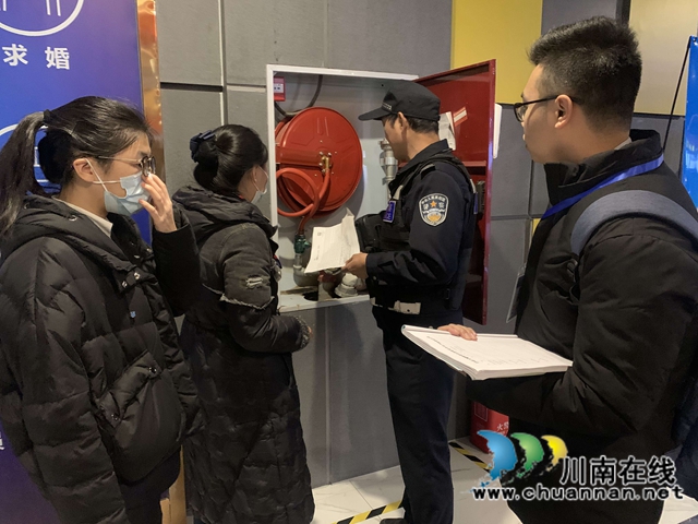 泸县玉蟾街道持续开展文化娱乐场所安全检查(图4)