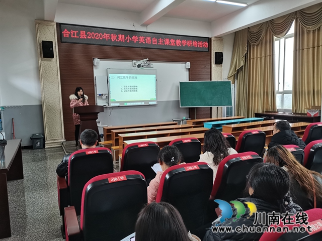 合江县举行2020年秋期小学英语自主课堂教学研培活动(图5)