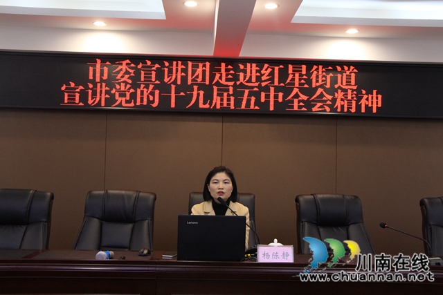 ​党的十九届五中全会精神走进龙马潭区红星街道(图4)