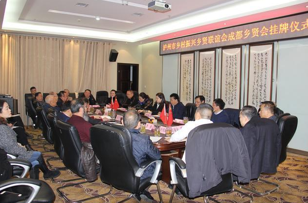 泸州市第一个异地乡贤联谊会成立(图1)