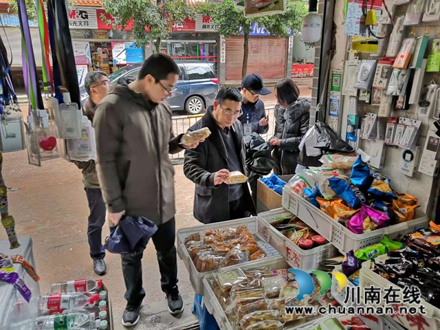 泸县食安办督导立石镇年度食品安全党政同责工作情况(图2)