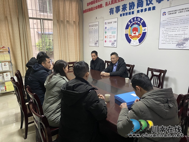 龙马潭区政协调研小市街道杜家街社区两委换届工作(图1)