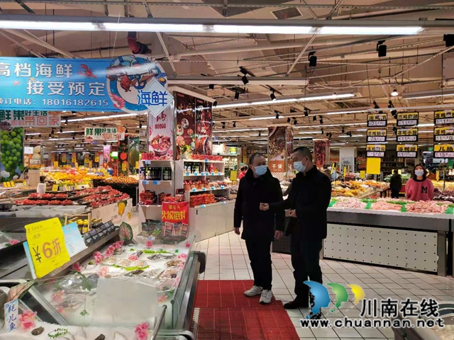 叙永县经济商务科学技术局：加强重点场所督查 确保防疫措施落实到位(图2)