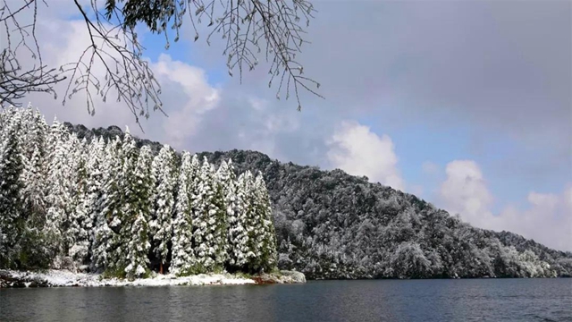 冰雪奇缘！快来古蔺捕捉阳光下的雪封仙境！(图10)